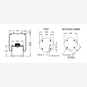 ΑΕΡΟΦΟΥΣΚΑ  FRUEHAUF-SAF-WEWELER (STEEL PISTON)