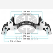 ΒΑΣΗ ΔΑΓΚΑΝΑΣ KNORR-BREMSE MERCEDES  L/R